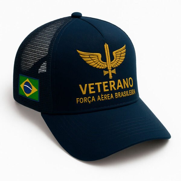 5. Boné Veterano - MEU JURAMENTO NÃO TEM PRAZO DE VALIDADE - Imagem 2