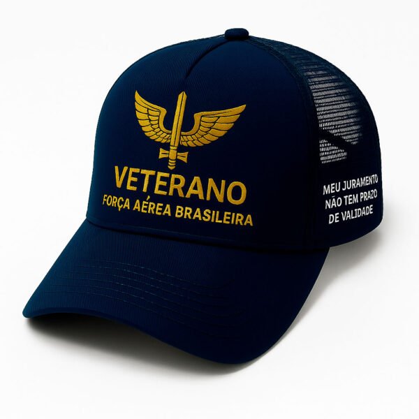 5. Boné Veterano - MEU JURAMENTO NÃO TEM PRAZO DE VALIDADE